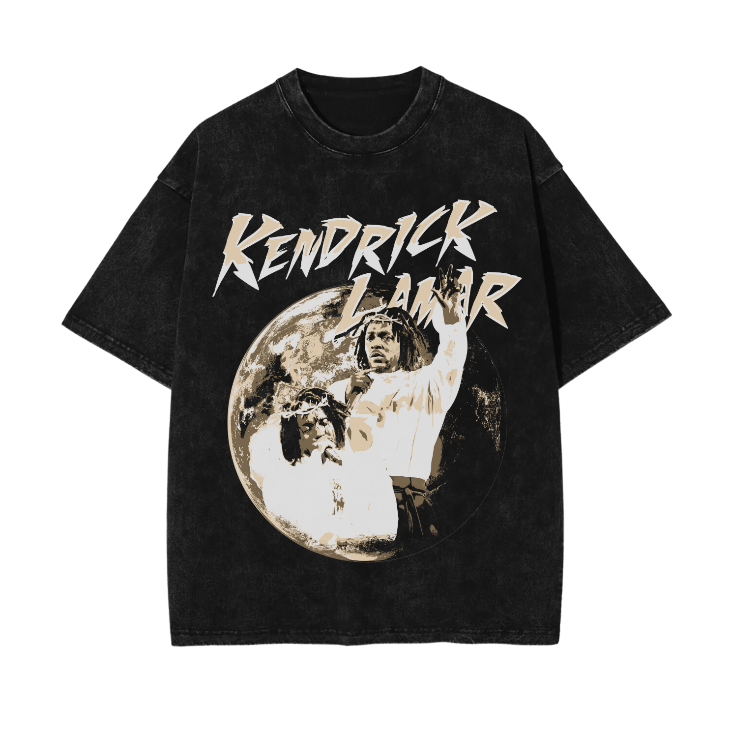 BLACK KENDRICK WORLD TEE