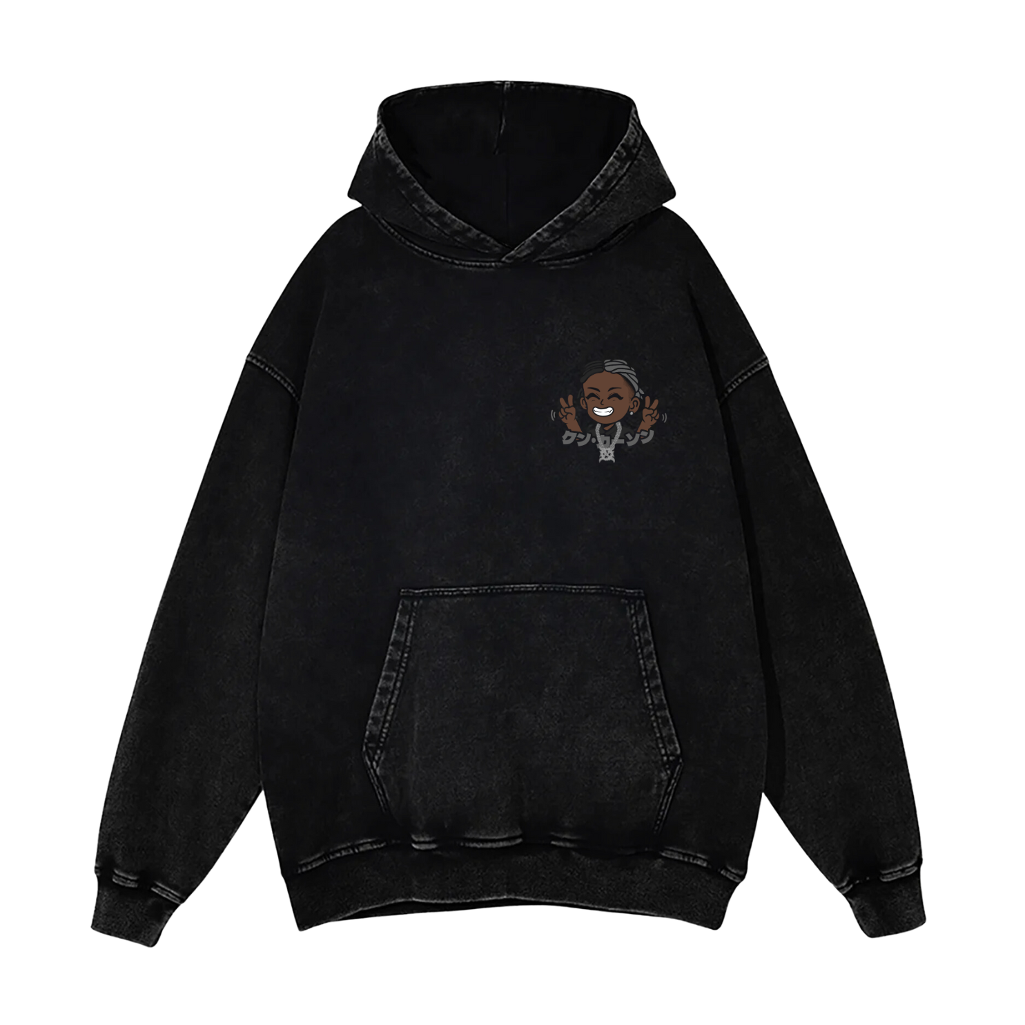 BLACK TOKYO KEN HOODIE