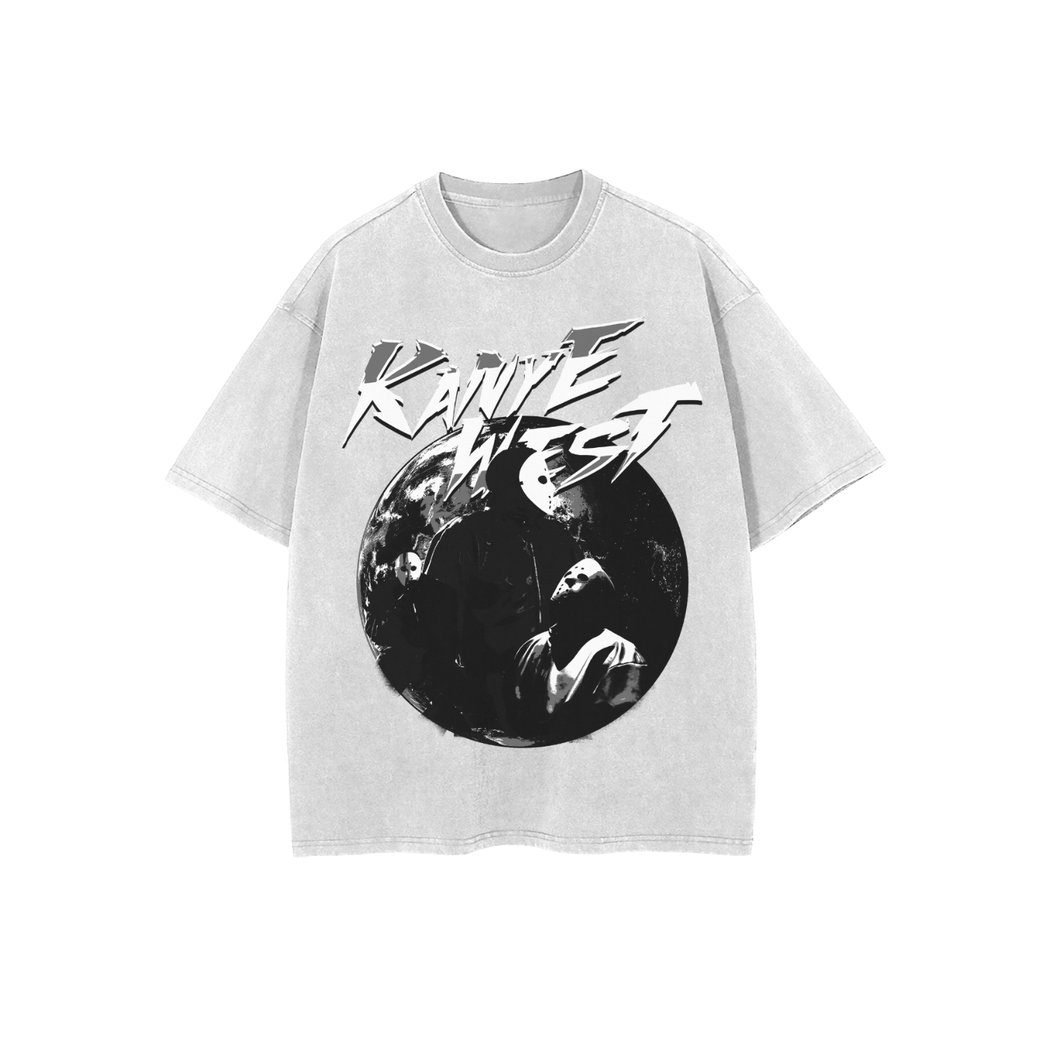 WHITE YE WORLD TEE