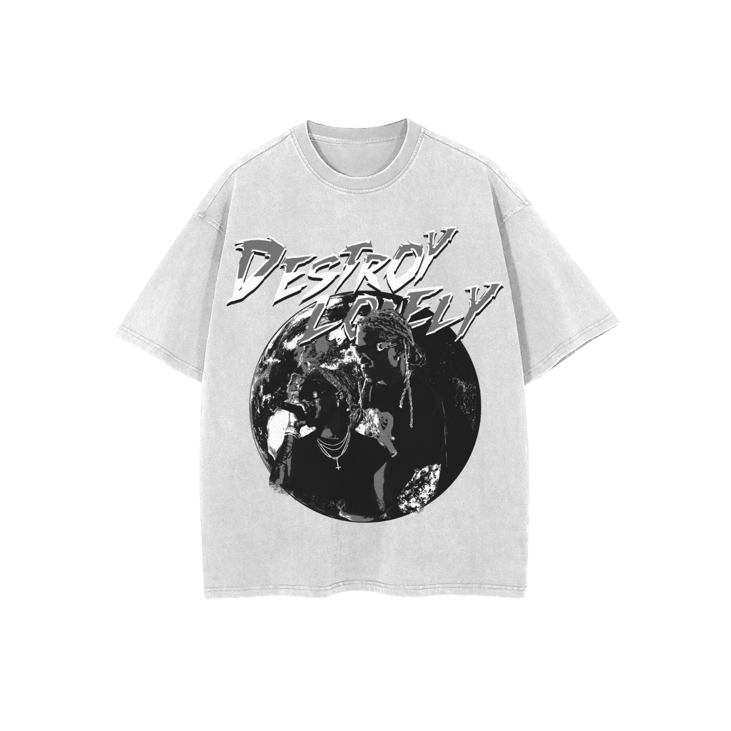 WHITE LONE WORLD TEE