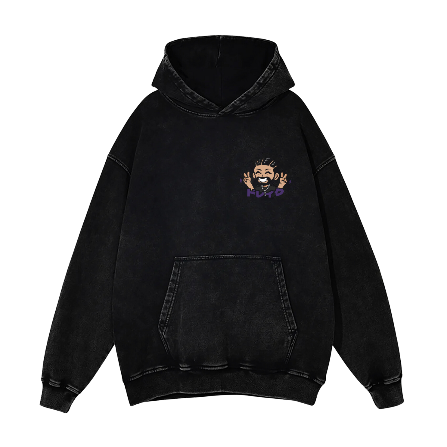 BLACK TOKYO DRAKE HOODIE