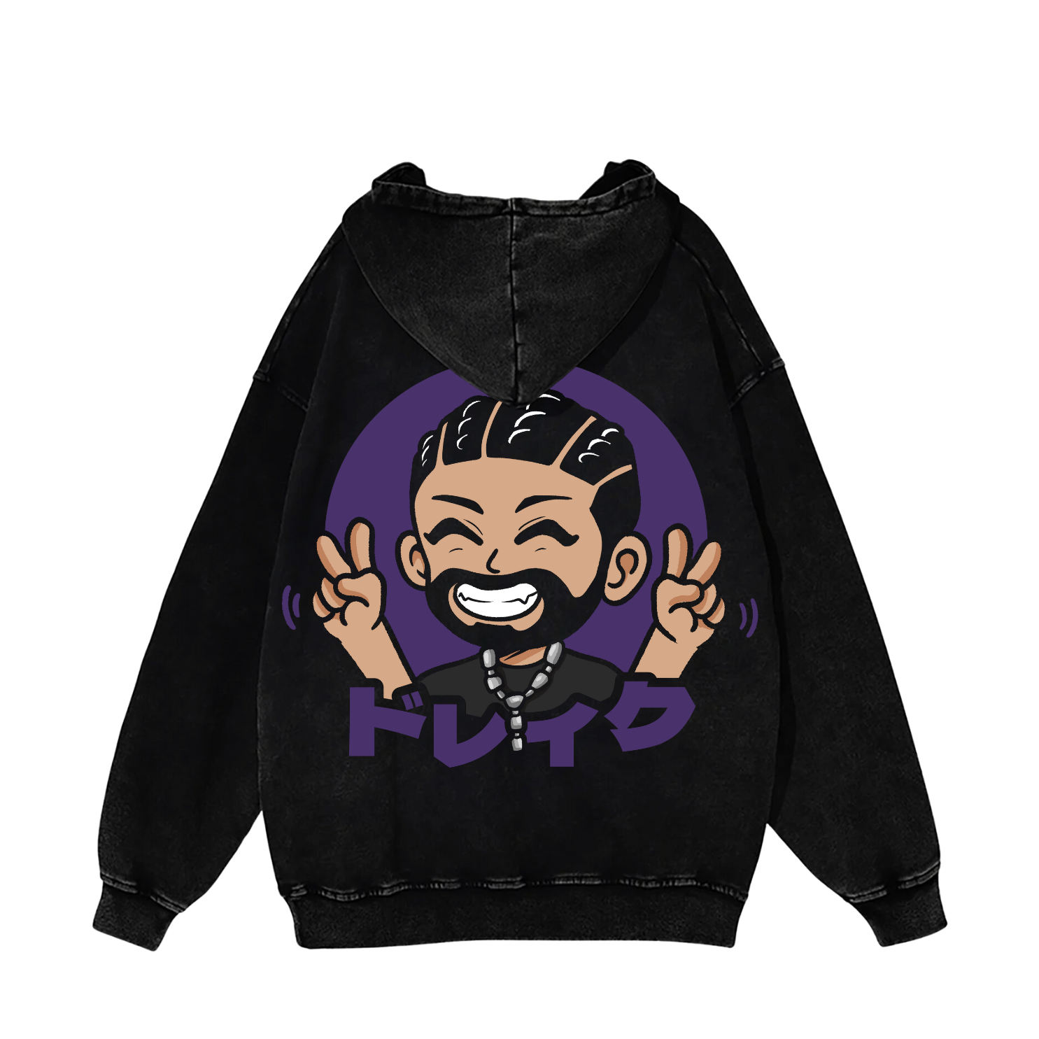 BLACK TOKYO DRAKE HOODIE