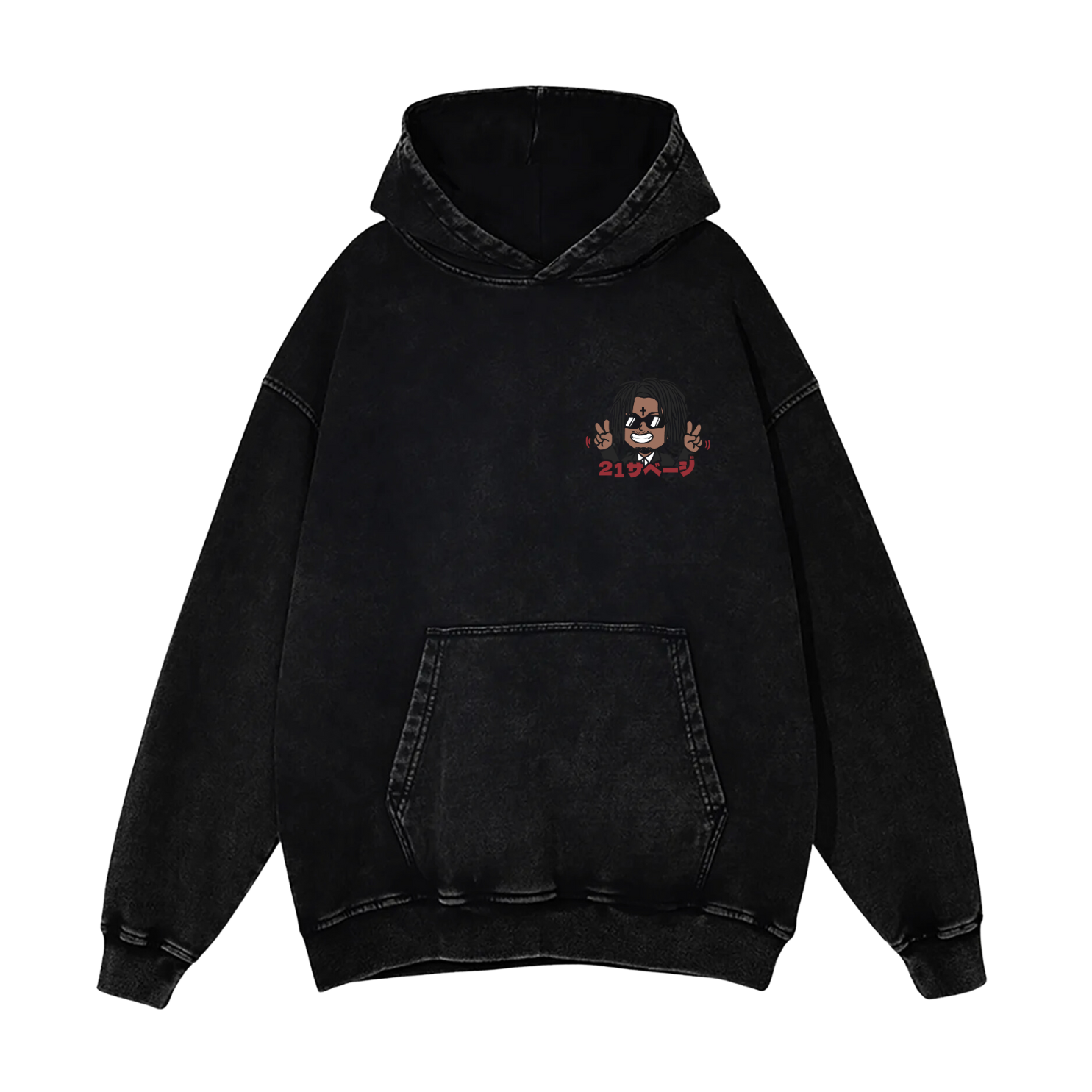 BLACK TOKYO 21 HOODIE