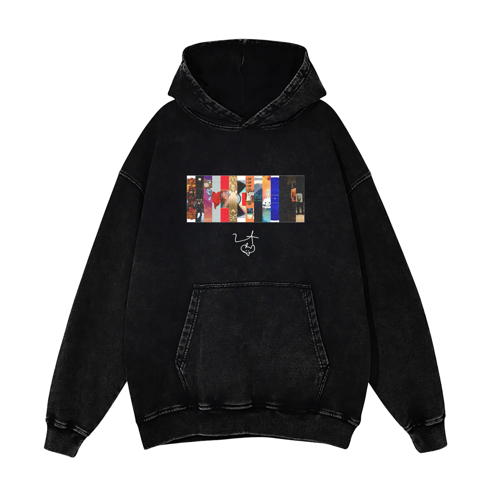 KANYE DISCOGRAPHY HOODIE