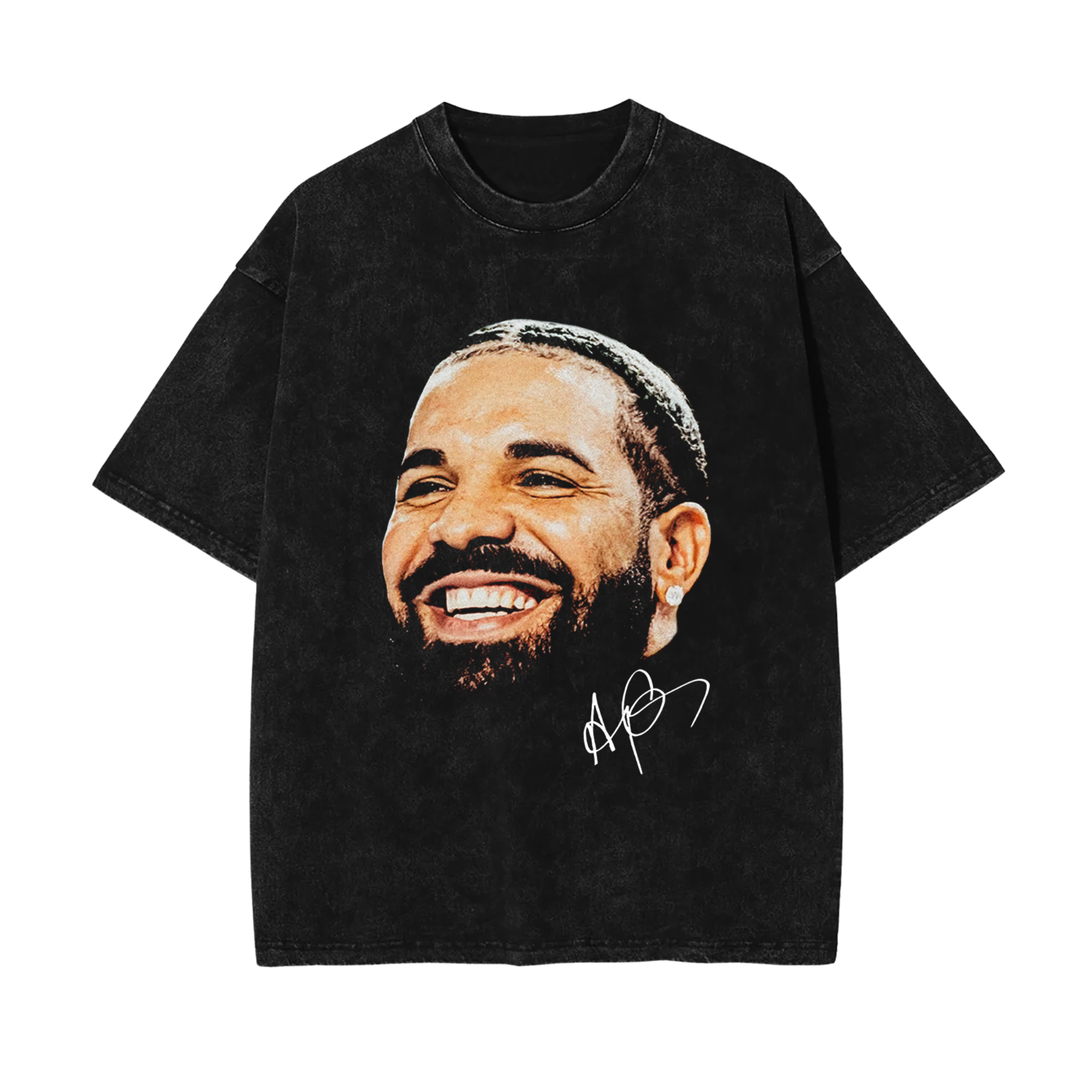 DRAKE SIGNATURE VINTAGE TEE