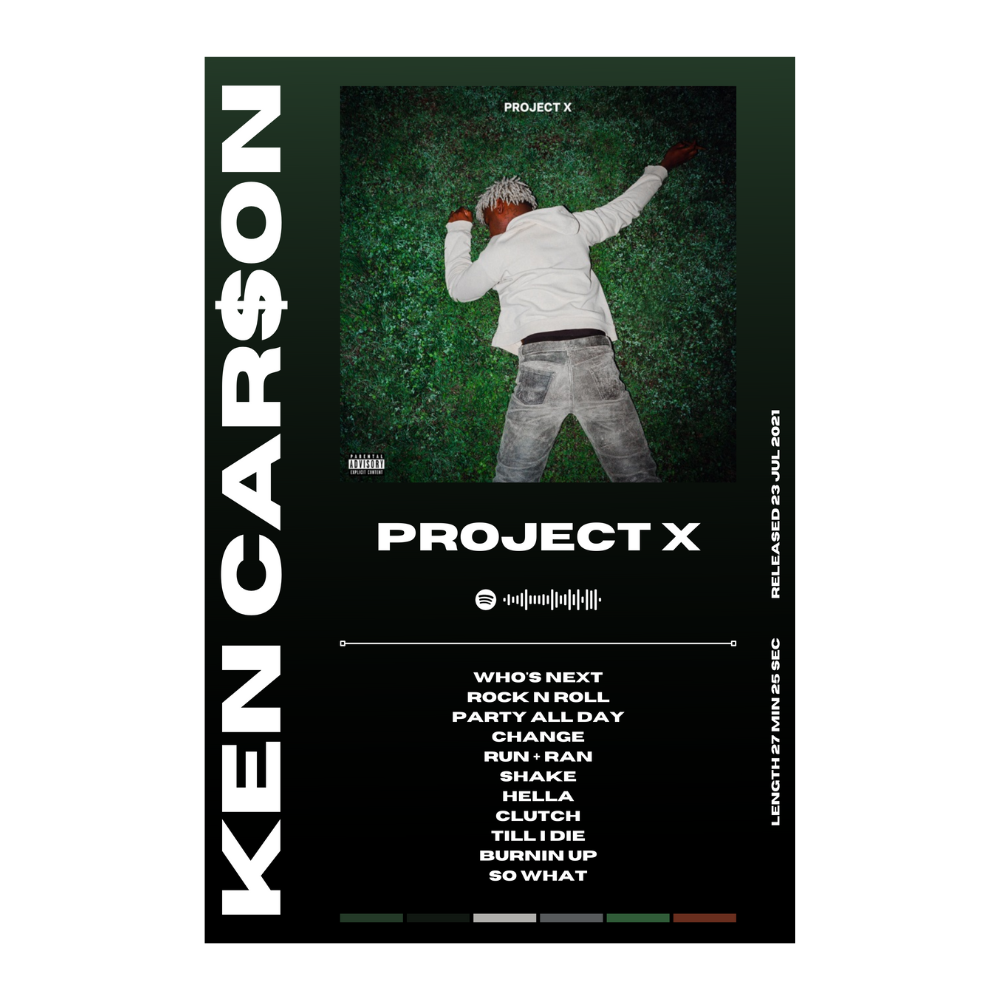 "PROJECT X" POSTER PROJECT MEASURE